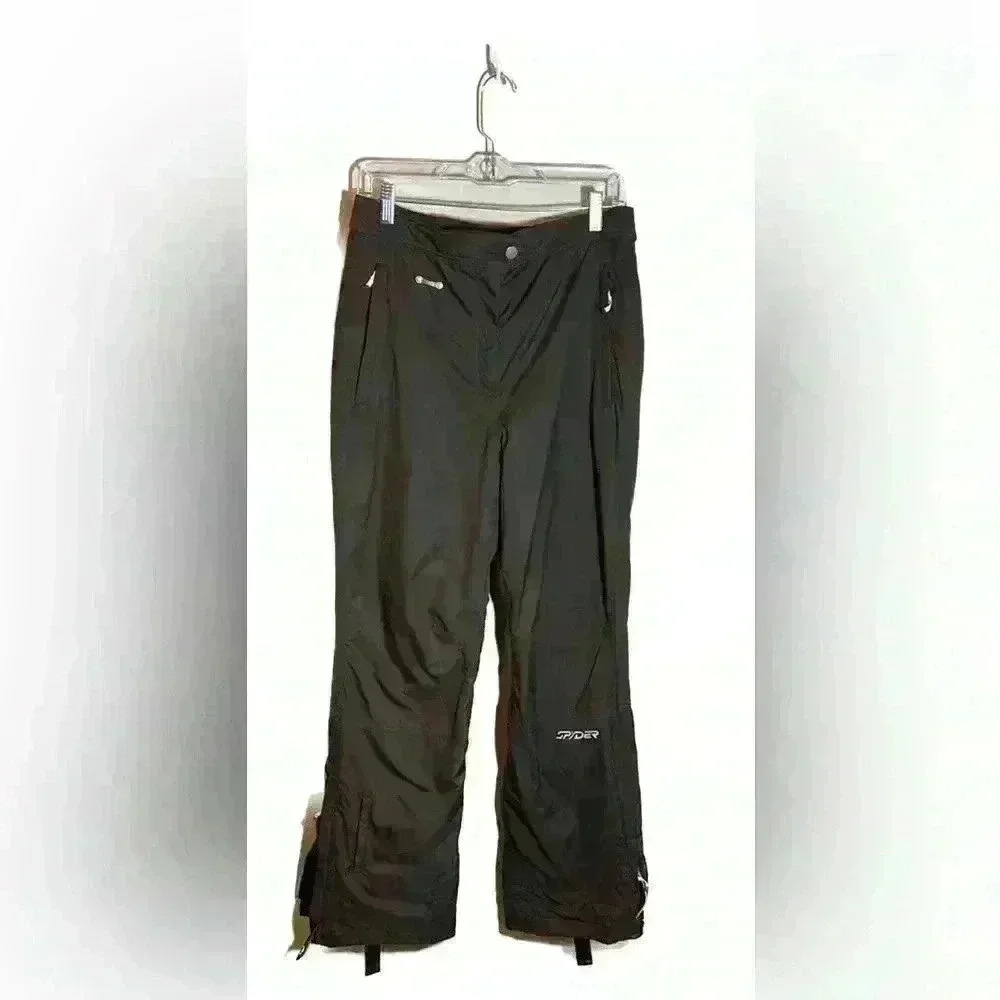 Spyder woman’s ski pants size 10 brown with thinsulate insulation